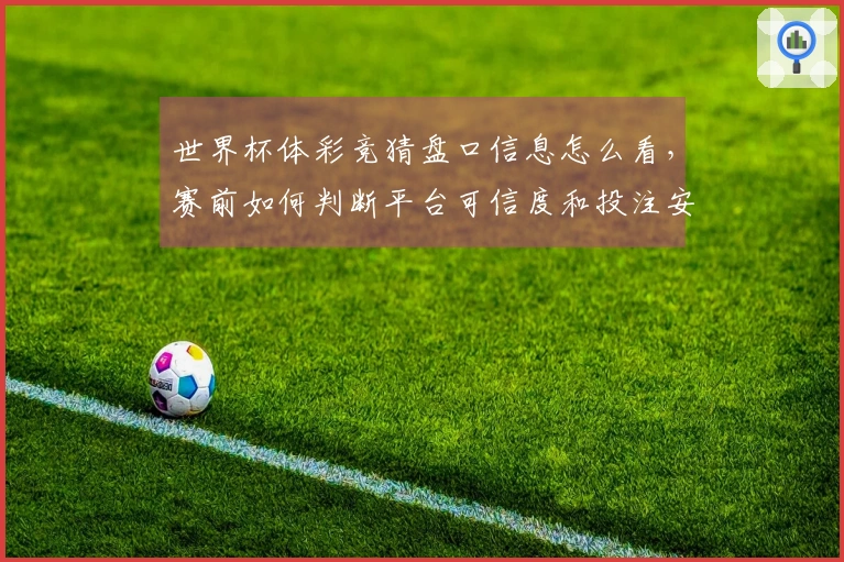 世界杯体彩竞猜盘口信息怎么看，赛前如何判断平台可信度和投注安全
